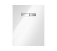 Placa de accionamiento TECElux con accionamiento manual, botones cromados bri...