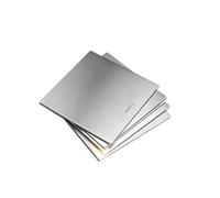 Placa De Acero Inox Placa cuadrada de acero inoxidable 304, hoja pulida, varios tamaños(200x200x3.0mm)