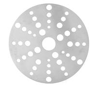 Placa De Acero Inoxidable, Difusor De Calor, Adaptador De Inducción De Cocina, Placa De Guía Térmica Para Estufa De Gas, Placa De Cocina De Vidrio(18CM/7.09IN Diameter)