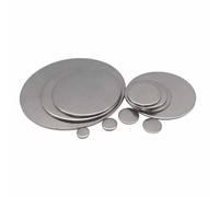 Placa de acero inoxidable, espesor de 8 mm a 40 mm, disco metálico circular pequeño y sólido de 0,3 a 1 mm.(15 * 1mm)