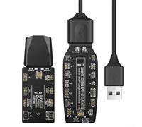 Placa de activación de batería móvil con cable USB, soporta carga y prueba de baterías agotadas, incluye protección contra sobrecarga y inicio de clic (w113)