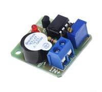 Placa de alarma acumuladora de 9 V 12 V Monitor de bajo voltaje con zumbador LED para protección de la batería, módulo de circuito compacto de 2,9 x 3 cm