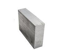 Placa de aleación de aluminio 6061, espesor 2-10 mm, lámina plana de aluminio for bricolaje doméstico, longitud 490/495/500 mm, 1 unidad(8x20x500mm)