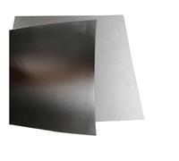 Placa de aleación de Ni-Ti 100x100mm - Hoja de aleación con memoria de forma - Metal SME de níquel-titanio for uso en laboratorio - 1 pieza(0.3mm*100 * 100mm)