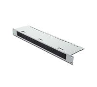 Placa de almacenamiento de cable con cepillo 1U DN-19 ORG-3U