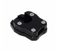 Placa de Almohadilla de Soporte Lateral para Motocicleta para Ho&n&da PCX160 PCX150 PCX125 2018-2025 Extensión de Soporte ampliadora de Soporte(Black-1)