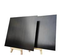 Placa de aluminio anodizado cepillado negro de 0,5/0,8/1,0/1,5/2,0mm placa plana de aleación de aluminio 100x100mm 200x200mm 200x300mm 300x300mm(300X300X1.0mm 2pcs)