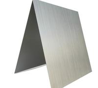 Placa de aluminio fina plana cepillada plateada de 3 uds., espesor 1,5/0,8/1mm, placa plana de aleación de aluminio anodizado(100x100x0.8mm)