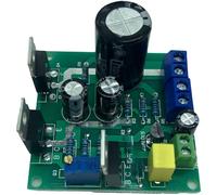Placa de amplificación clase A modelo 1969 de 5 W por canal de audio con PCB compacto y amplio rango de voltaje CC 12 V a 30 V