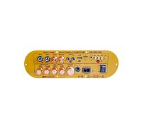 Placa de Amplificador de Audio D900B, 2.1 Canales, 5.0, USB, Ajuste de Reverberación, 50 W + 50 W + 100 W, Enchufe Europeo