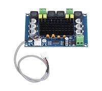 Placa de Amplificador estéreo de Doble Canal, Amplificador de Potencia de Audio Digital con Chip TPA3116D2, Alta eficiencia Superior al 90%, Salida máxima de 2 x 120 W, Entrada de
