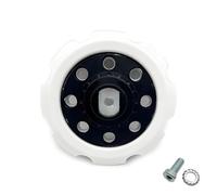 Placa de apoyo de 5 pulgadas 123 mm placa de lijado de repuesto compatible con Makita PO5000C PO6000C DPO500Z DPO600Z DPO600TKX1 pulidora orbital de 8 agujeros