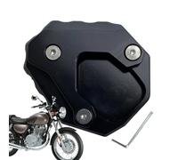 Placa de apoyo para motocicleta, accesorio de placa de soporte, soporte y soporte lateral, base de accesorios con protección antideslizante para bicicletas al aire libre