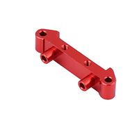 Placa de asiento delantera y trasera de aleación de aluminio para coche RC FS 1/18, accesorio para camión eléctrico RC, color azul, rojo y plateado, 5 g (Rear swing avoidance fixing clip 736083R red)