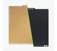 Placa de bambú original de doble cara con textura y suave PEI, 256 x 256 mm, hoja flexible de acero magnético con liberación automática, para impresora 3D Bambu Lab P1S/P1P/X1/X1C/X1E/A1