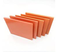 Placa de baquelita, 1/2/4 piezas espesor 2 mm a 15 Aislamiento Tablero resina fenólica Hojas Resistencia antiestática y a altas temperaturas(100x100x2mm 2PCS)