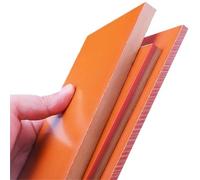 Placa De Baquelita Eléctrica Naranja Y Roja, Tablero Aislado, Lámina Resina Fenólica Resistente A La Temperatura, Espesor 1-20mm, 1 Ud