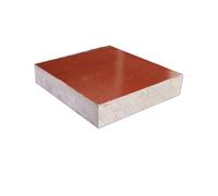 Placa de baquelita Tablero de resina fenólica baquelita roja, placa lámina eléctrica, láminas lisas laminadas fenólicas, 1 unidad(15x200x200mm)
