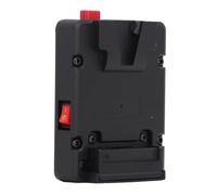 Placa de Batería con Bloqueo de Montaje en V, Adaptador de Placa de Fuente de Alimentación con Clip Posterior, Placa de Batería de Montaje en V con Salida de Grifo D de 14,8 V