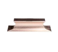 Placa de bloque de aleación de aluminio perfecta para trabajos de acabado de madera y metal, herramienta abrasiva en ángulo