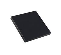 Placa de bloque de POM for ingeniería, 100 x 100, 150 x 150, 200 x 300, 100 x 300 mm, placa de plástico POM negra y blanca for cortar(Black,5x150x150mm)