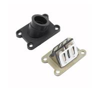 Placa de Bloque de Válvula de Lengüeta Adecuado Para Motocicletas 50 SX, Incluido El Colector De Admisión Del Carburador, La Válvula Y Es Para Motocross, Caña De Resistencia(KT141)