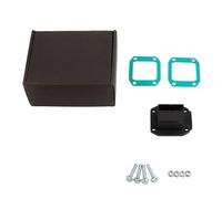 Placa de Bloque de Válvula de Lengüeta Ajuste Para Honda CR80 CR85 CR 80 85, Placa Del Colector De Admisión Del Carburador Del Sistema De Válvula De Lengüeta