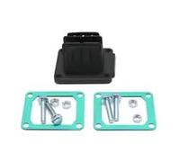 Placa de Bloque de Válvula de Lengüeta Colector De Admisión I Apto Para Carburador De Placa Sistema Válvula De Lengüeta Fibra Carbono Para Yam&aha YZ 85 80(Valve Kit)