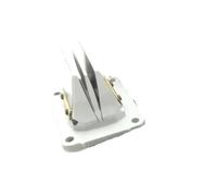 Placa de Bloque de Válvula de Lengüeta Sistema De Asiento De Válvula De Lengüeta Apto Para Honda CR125R Y NSR125, Entrada De Válvula De Carburador(1 set)