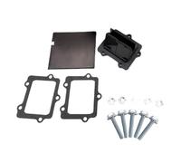 Placa de Bloque de Válvula de Lengüeta Sistema De Válvula De Láminas, Adecuado Para Yamaha YZ250 Y YZ250X, Válvula De Carburador, Colector De Admisión, Aleación De Aluminio