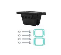 Placa de Bloque de Válvula de Lengüeta Sistema De Válvula De Lengüeta Compatible Con Placa De Admisión De Carburador Para Honda CR80 CR85, Aleación De Aluminio