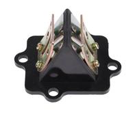 Placa de Bloque de Válvula de Lengüeta Válvula De Jaula De Lengüeta De Admisión De Motor, Compatible Con Colector De Placa De Carburador Para Keeway 50 RY8-50