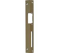 Placa de bloqueo angular de puerta ABUS WST, para puertas DIN derecha, oro martillado, D-58292 21535