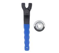 Placa de bloqueo de amoladora angular Sunicon, placa de prensa autoblocante portátil M14 con llave de amoladora ajustable en ángulo, piezas de amoladora compatibles con Ryobi