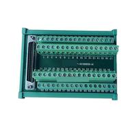 Placa de bloques terminales con conector SCSI-II de 68 pines y montaje en carril DIN sin cables(Male adapter)