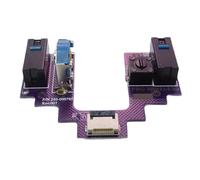 Placa de botón de microinterruptor de intercambio en caliente para placas base GPROWireless WeldingFree con codificadores dorados