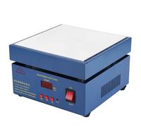 Placa de Calentamiento y Precalentamiento para PCB y Soldadura 200x200mm 800W LED con Manual de Usuario (Chino e Inglés)(EU plug 220V)