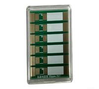 Placa de calibración para multímetros con seis valores de resistencia estándar de 0,5 a 1000 mΩ (tablero en blanco)