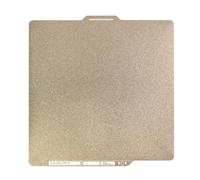 Placa de cama de doble cara con textura con recubrimiento en polvo, placa de acero resistente a altas temperaturas, cama de impresión para impresora de laboratorio P1P/X1C Hoja de acero texturizada