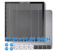 Placa de Cama de Panal - Mesa de Trabajo de 300 × 300 × 22 mm con Panel de Aluminio para XTool D1/D1 Pro y la mayoría de máquinas de Corte grabadoras, Accesorios para máquinas grabadoras