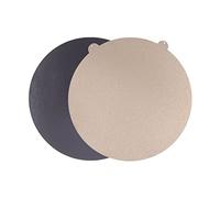 Placa de cama para impresora 3D, redonda, D309 mm, placa de construcción de acero flexible con recubrimiento PEI en ambas caras, base magnética para V400 y otras impresoras