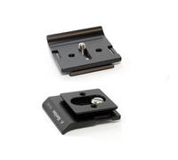 Placa de cámara Markins PG-50 para Nikon D600/D610 con MB-D14, D7100, D800/E con MB-D12, Canon EOS 5d mkIII con BG-E11 y más