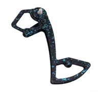 Placa de cambio trasero de rendimiento de 12 velocidades para bicicletas de montaña para SLX compatible con R (negro azul)