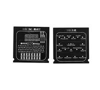 Placa de carga 2 en 1, tarjeta de prueba 1151 con indicador LED, probador de placa base para zócalo de CPU, herramienta de diagnóstico rápido de señal y voltaje para todas