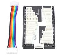 Placa de Carga con Balance para baterías LiPo de 2 a 6S, Adaptador de Carga Todo en con Conectores JST, XH, Eh, TP y FP, Placa de Carga con Balance para Cargadores de baterías