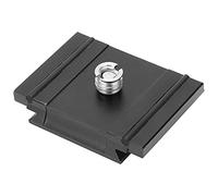 Placa de carga de liberación rápida para cámara de aleación de aluminio 200PLPR0, accesorio con tuerca de conversión, anodizado CNC, fácil de instalar, almohadilla protectora de goma de tamaño pequeño