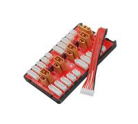 Placa de carga paralela 2 en 1 XT30 XT60 compatible con 4 paquetes de baterías Lipo 2-6S