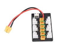 Placa de Carga paralela para baterías Li de 1 a 3S, Adaptador de expansión para Cargador de Equilibrio con Conector XT60, Compatible con Carga paralela de 5x1S o 6x2S/3S, diseño