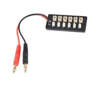 Placa de Carga paralela UMX Tipo JST PH2.0 Lipo Balance Placa de Carga Cargador multipuerto de Alta eficiencia para Drones RC Blade 130 X mCP XBL UMX Beast Material ABS