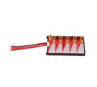 Placa de Carga Paralela XT60, Balance Charging Board para Baterías Lipo 2-6S, 20A 0-22.2V - Seguridad con Tapón T, Compacto y Eficiente para Multicargas